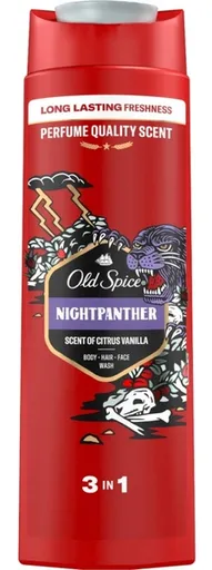 Old Spice Sprchový gel pro muže NightPanther (Body-Hair-Face Wash) 400 ml