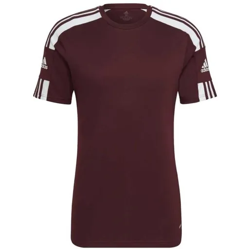 adidas SQUADRA 21 JERSEY Pánský fotbalový dres, vínová, velikost