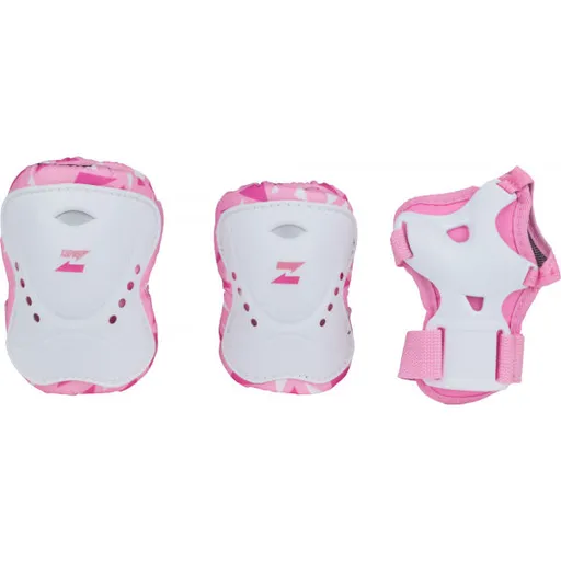 Zealot SHAPE Set dětských inline chráničů, bílá, velikost