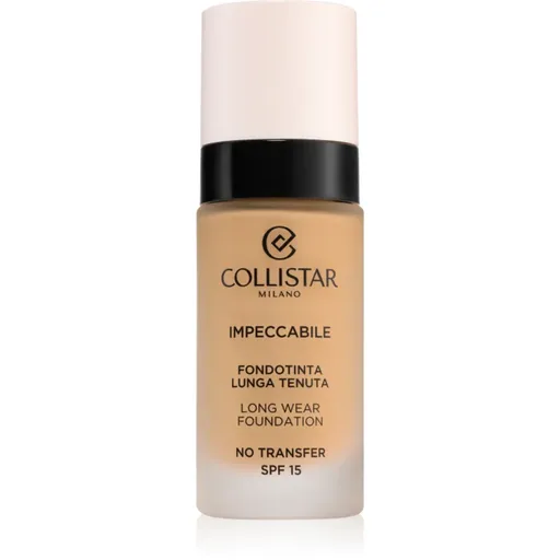 Collistar Impeccabile Long Wear Foundation dlouhotrvající make-up SPF 15 4N Sand 30 ml