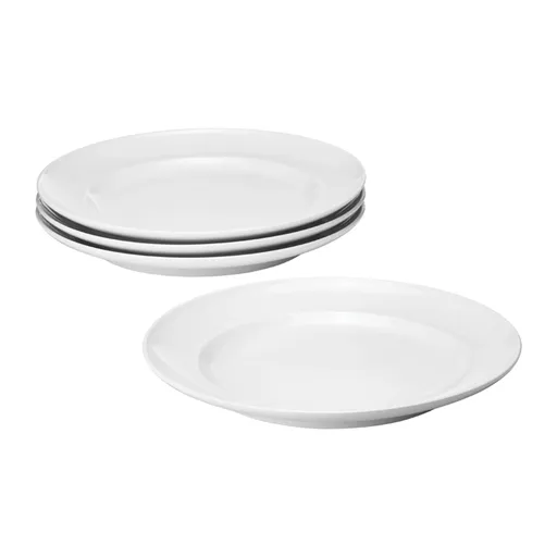 Porcelánový jídelní talíř Koppel 27 cm, set 4ks - Georg Jensen