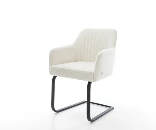 Jídelní židle Greg-Flex bouclé měkký béžová jídelní židle