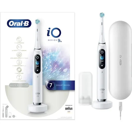 Oral-B iO9 elektrický zubní kartáček White 1 ks