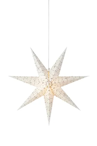 Markslöjd Olivia bílá závěsná hvězda 75 cm