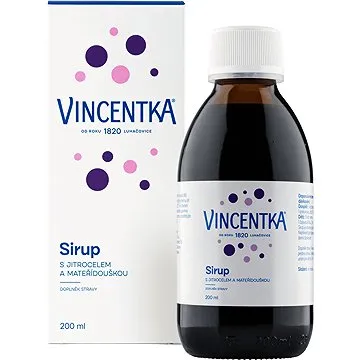 VINCENTKA při kašli a zahlenění 200 ml (989)