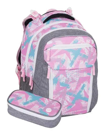 Školní set Bagmaster PORTO 24 B Set Pink-Blue