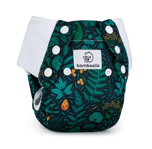 Bamboolik Tréninkové kalhotky vel. L 1 ks kapradí