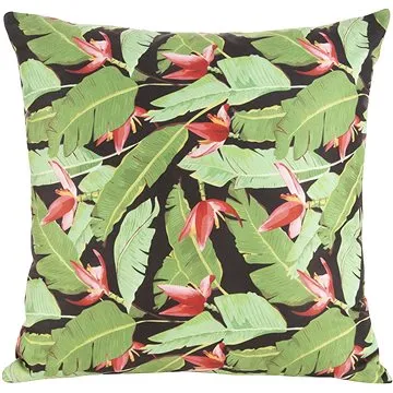 Eurofirany povlak na polštář, Sametový dekorační s květinami (eurofirany_375707)