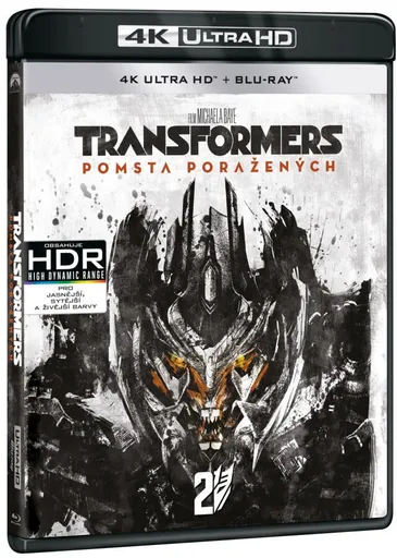 Transformers 2: Pomsta poražených (4K UHD + BLU-RAY) (2 BLU-RAY)