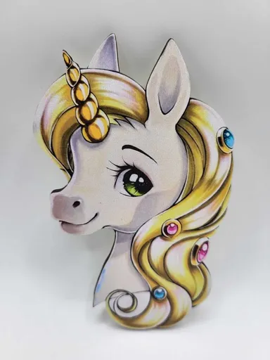 Loranc Magnetka na dort - Jednorožec