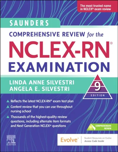 Saunders Comprehensive Review for the NCLEX-RNÂ® Examination - Angela  Silvestri, Linda Anne  Thought Leader, USA) Silvestri