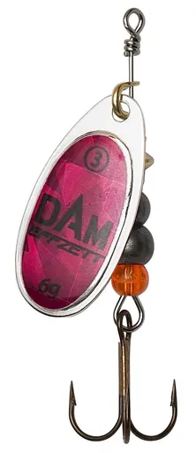 Dam třpytka effzett fluo spinner magneta prisma - velikost 4 hmotnost 10 g