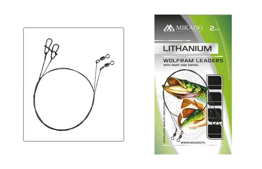 Mikado Wolframové lanko 35cm 10kg 2ks,Mikado Wolframové lanko 35cm 10kg 2ks