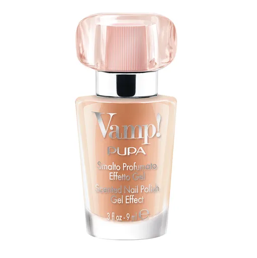 PUPA Milano Lak na nehty s vůní Vamp! Pink Fragnance (Scented Nail Polish Gel Effect) 9 ml 103 Powder Pink