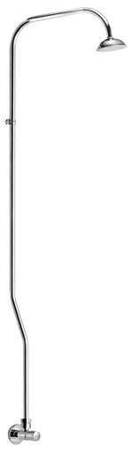 Bruckner TEMPOR sprchový sloup se samouzavíracím ventilem, chrom 937.139.1