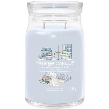 YANKEE CANDLE Signature sklo 2 knoty A Calm
