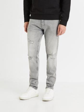 Celio Fostroy Jeans Šedá