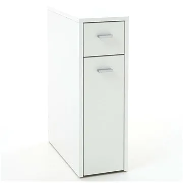 FMD Skříňka se 2 zásuvkami 20 × 45 × 61 cm bílá