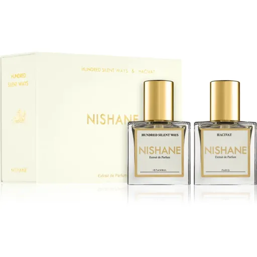 Nishane Hacivat & Hundred Silent Ways Travel Set cestovní sada unisex 2x15 ml