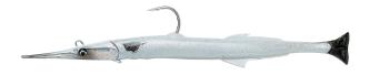 Savage gear gumová nástraha 3d needlefish pulse tail pink pearl white silver - 14 cm 12 g