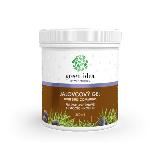 Green idea Jalovcový masážní gel 250 ml
