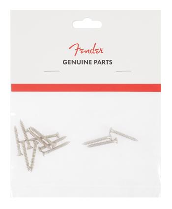 Fender Bass/Telecaster Bridge/Strap Button Mounting Screws, Chrome