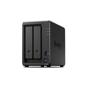 Synology nas 2 fiókos amd ryzen r1600 2x2,6ghz, 10gb ddr4 ram, 2x...