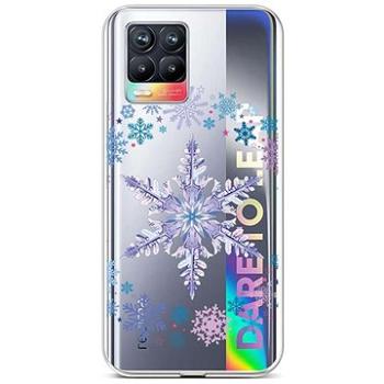 TopQ Realme 8 silikon Snowflake 61490 (Sun-61490)