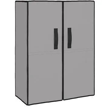 Shumee Botník šedý 60 × 28 × 90 cm textil (337262)