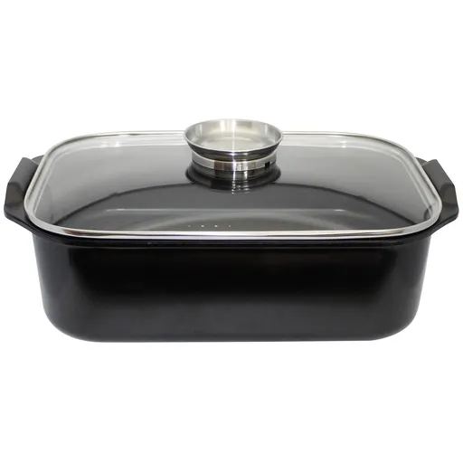 Elo 89940 Pekáč se skleněnou poklicí a aroma úchytem Duo Vital 40 x 26 cm