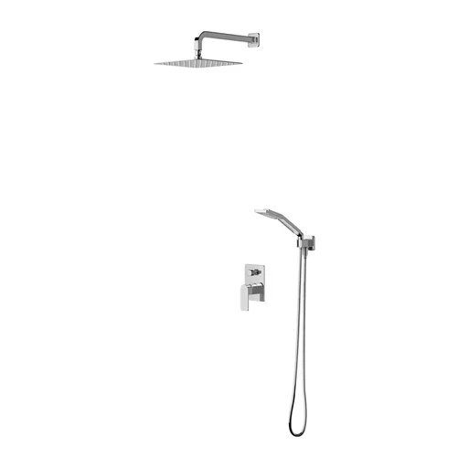 OMNIRES BARETTI shower system for concealed installation, chrome SYSBA10XCR