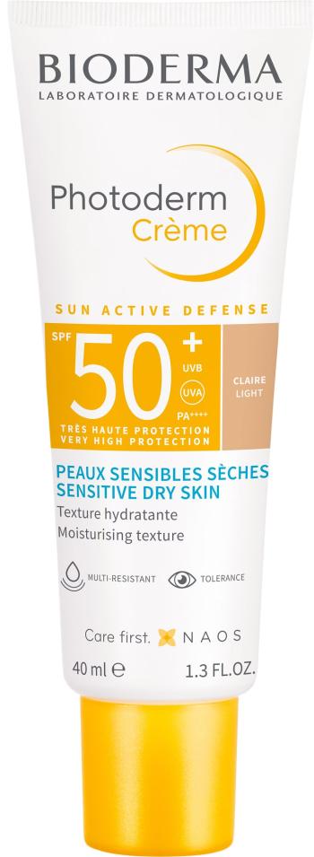 Arckrém BIODERMA Photoderm Krém világos SPF 50+ 40 ml