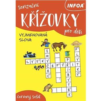 Senzační křížovky pro děti: červený sešit - vyjmenovaná slova (8594184925867)