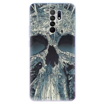 Odolné silikonové pouzdro iSaprio - Abstract Skull - Xiaomi Redmi 9