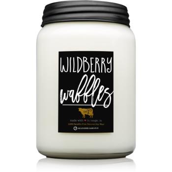 Milkhouse Candle Co. Farmhouse Wildberry Waffles vonná sviečka Mason Jar 737 g