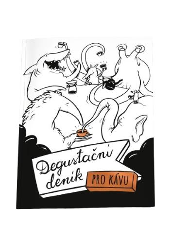 DEGUSTUJU - Kapesní deník pro kávu A6