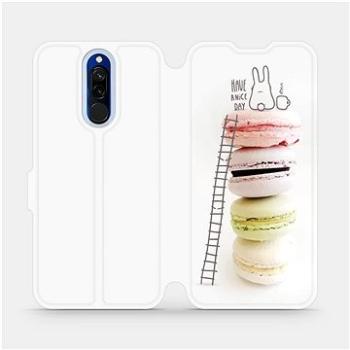 Flipové pouzdro na mobil Xiaomi Redmi 8 - M090P Makronky - have a nice day (5903516076024)