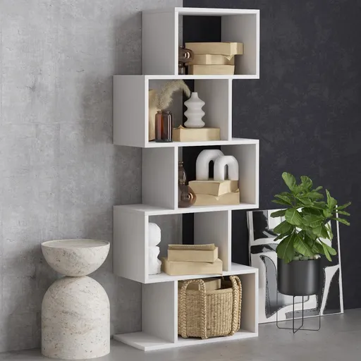 Knihovna Meric - White