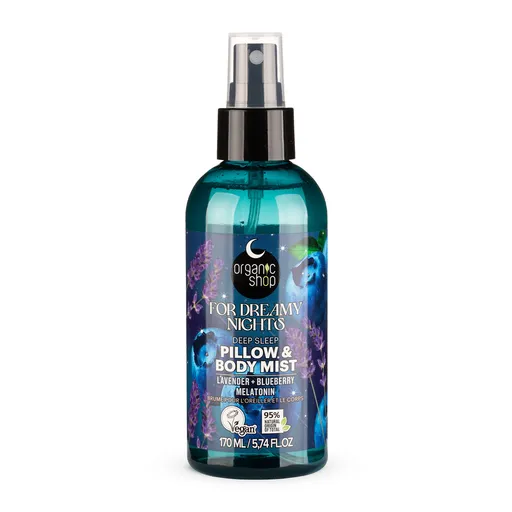 Organic Shop Mlha na polštář a tělo For Dreamy Nights (Pillow & Body Mist) 170 ml