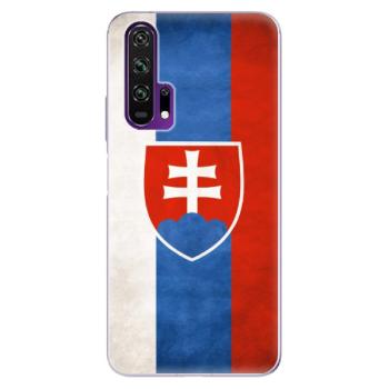 Odolné silikonové pouzdro iSaprio - Slovakia Flag - Honor 20 Pro