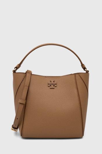 Kožená kabelka Tory Burch McGraw Small hnědá barva, 158500.227