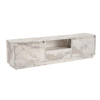 Masă TV Vanguard Fressia Marmură, gri deschis