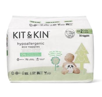 KIT & KIN Pleny jednorázové eko 2 (4-8 kg) 38 ks