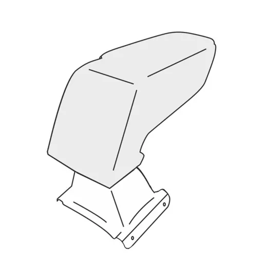 Loketní opěrka Škoda Yeti 2009-2017 (pouze adaptér)