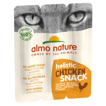 15g Almo Nature Holistic macskasnack-csirke