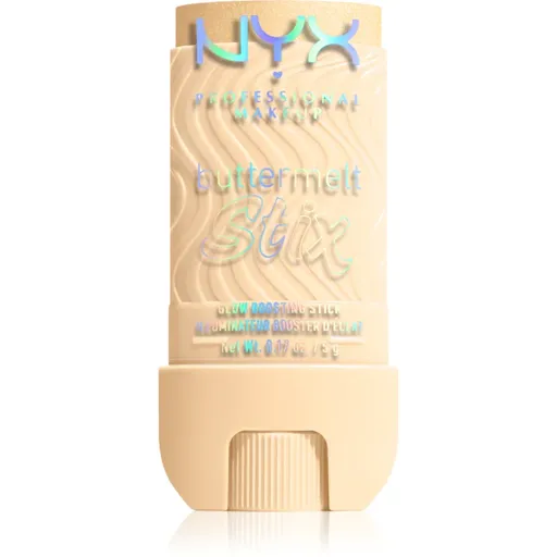 NYX Professional Makeup Buttermelt Glow Stix rozjasňující tyčinka odstín 05 Sending Melts 5 g