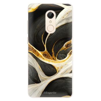 Silikonové pouzdro iSaprio - Black and Gold - Xiaomi Redmi 5