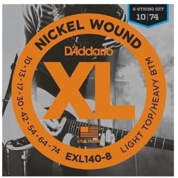 D'Addario EXL140-8 Struny pro elektrickou kytaru