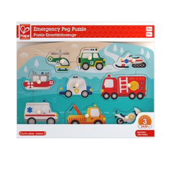 Hape Puzzle Emergency Vehicles