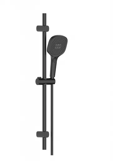 KFA Sprchová hlavice posuvná Malaga, kompletní, černá 841-352-81